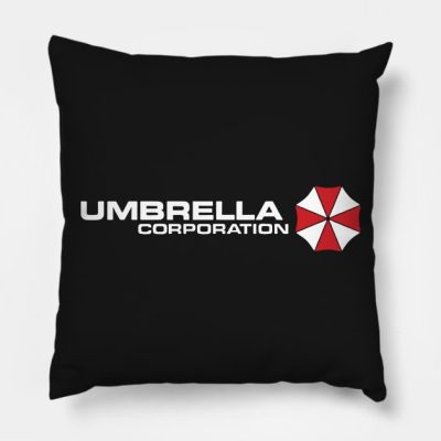 Umbrella Corporation Throw Pillow Official Resident Evil Merch