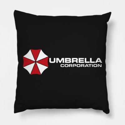 Umbrella Corporation Throw Pillow Official Resident Evil Merch