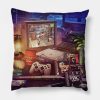 Playstation 1 Resident Evil 3 Throw Pillow Official Resident Evil Merch