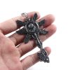1pcs Game Residents Evils 8 Village keychain Six Winged Unborn Metal Pendant Alloy Keychain Keyring Key - Resident Evil Store