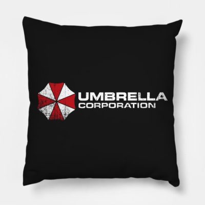 Umbrella Corporation Throw Pillow Official Resident Evil Merch