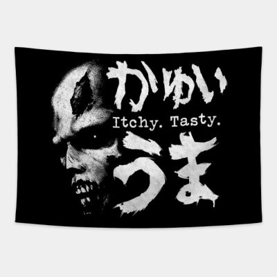 Itchy Tasty Z Tapestry Official Resident Evil Merch