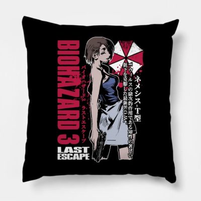 Biohazard 3 Throw Pillow Official Resident Evil Merch