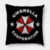 Umbrella Corporation Throw Pillow Official Resident Evil Merch