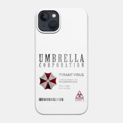 Umbrella Corp T Virus Phone Case Official Resident Evil Merch
