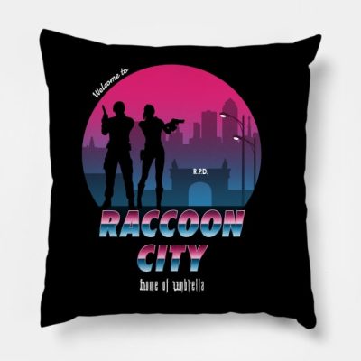 Home Of Umbrella Throw Pillow Official Resident Evil Merch