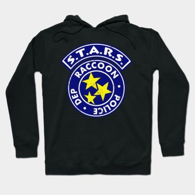 Raccoon City Police Stars Dist Hoodie Official Resident Evil Merch