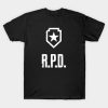 Resident Evil Rpd Shield T-Shirt Official Resident Evil Merch