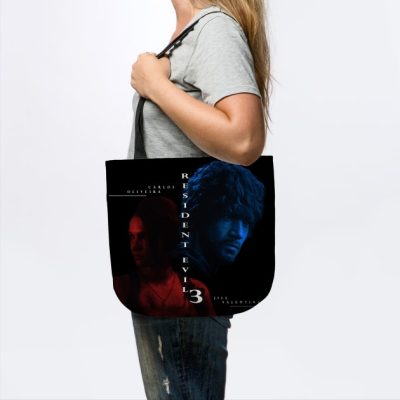 Jill And Carlos Resident Evil 3 Remake Tote Official Resident Evil Merch
