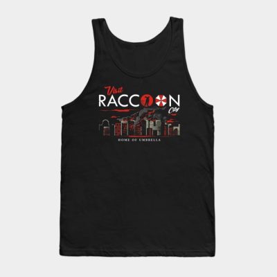 Visit Raccoon Tank Top Official Resident Evil Merch