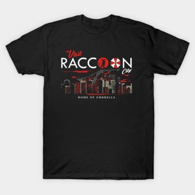 Visit Raccoon T-Shirt Official Resident Evil Merch