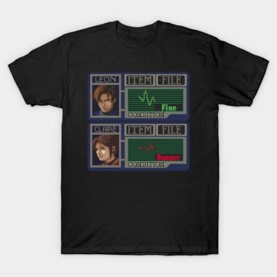 Resident Evil 2 Pixel Art T-Shirt Official Resident Evil Merch