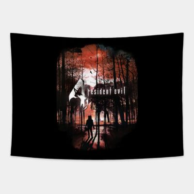 Resident Evil 4 Art Tapestry Official Resident Evil Merch