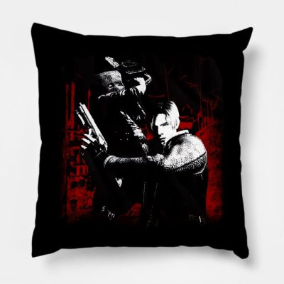Resident Evil Saw It Throw Pillow Official Resident Evil Merch