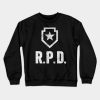 Rpd Raccoon Police Department Crewneck Sweatshirt Official Resident Evil Merch