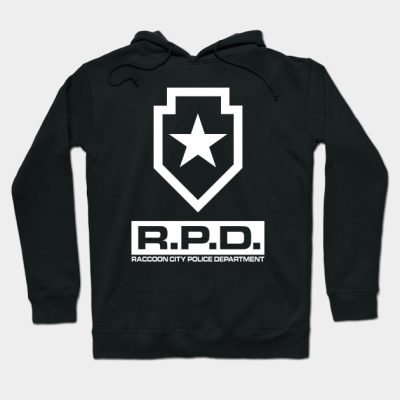 Raccoon City Police Department Rpd Hoodie Official Resident Evil Merch