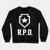 Resident Evil 2 Reimagined Rpd Logo Crewneck Sweatshirt Official Resident Evil Merch