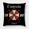 Umbrella Throw Pillow Official Resident Evil Merch