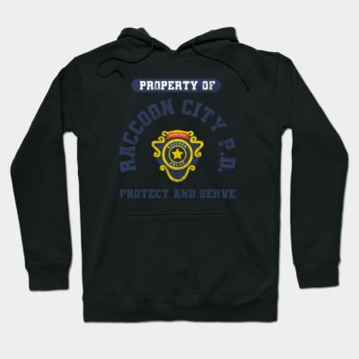 Property Of Raccoon City Police Department Residen Hoodie Official Resident Evil Merch