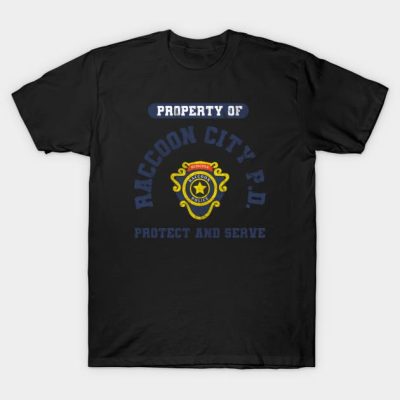 Property Of Raccoon City Police Department Residen T-Shirt Official Resident Evil Merch