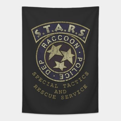 Special Tactics And Rescue Service Stars Tapestry Official Resident Evil Merch