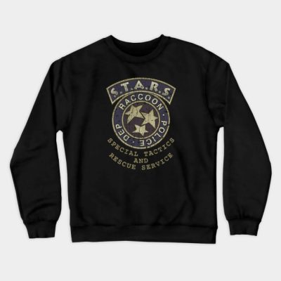 Special Tactics And Rescue Service Stars Crewneck Sweatshirt Official Resident Evil Merch