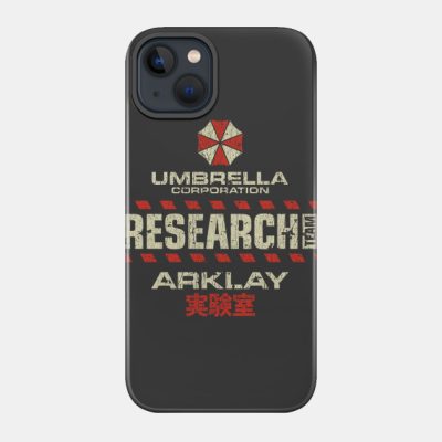 Umbrella Corp Arklay Lab Research Staff Phone Case Official Resident Evil Merch