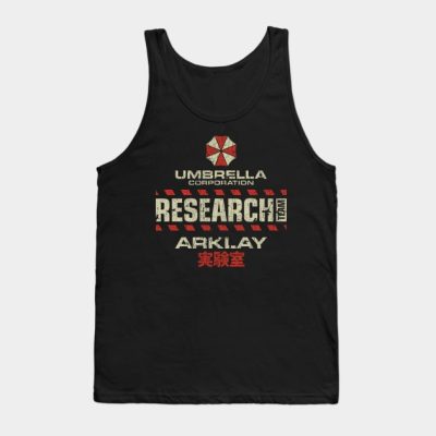 Umbrella Corp Arklay Lab Research Staff Tank Top Official Resident Evil Merch