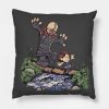 Jill And Nemesis Throw Pillow Official Resident Evil Merch