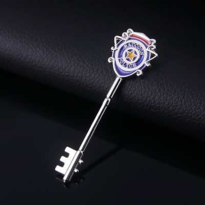 Game Residents Evils 8 Key Keychain Raccoon City Police Station Jill Valentine S T A R - Resident Evil Store