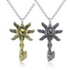 Game Residents Evils 8 Village Necklace Six Winged Unborn Retro Eagle Pendant Necklace Jewelry Gift Accessories - Resident Evil Store