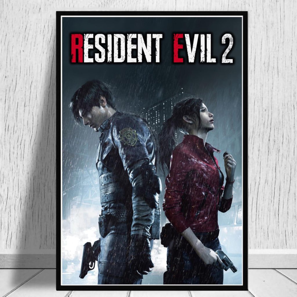 Gaming Canvas Resident Evil Canvas Painting Posters and Prints Wall Art Picture Home Living Room Decor 22 - Resident Evil Store