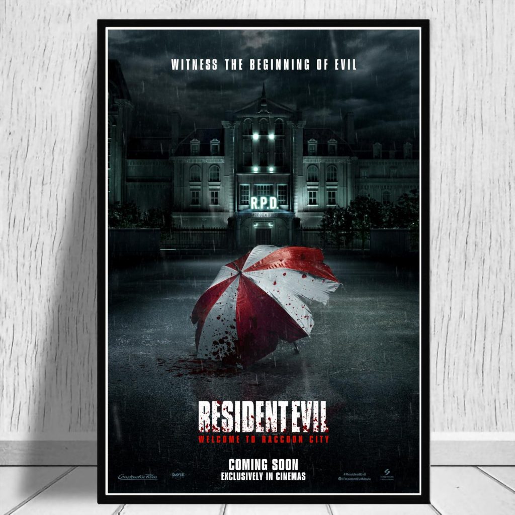 Gaming Canvas Resident Evil Canvas Painting Posters and Prints Wall Art Picture Home Living Room Decor 24 - Resident Evil Store