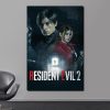 Resident Evil 2 Game Posters Hot Sale Classic Movie Canvas Painting HD Print Wall Art Pictures 10 - Resident Evil Store