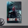 Resident Evil 2 Game Posters Hot Sale Classic Movie Canvas Painting HD Print Wall Art Pictures 3 - Resident Evil Store