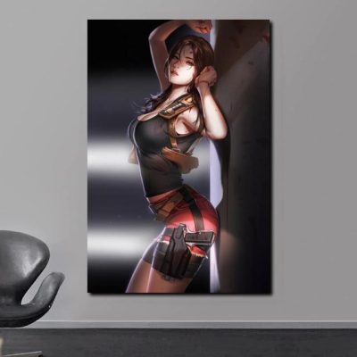 Resident Evil 2 Game Posters Hot Sale Classic Movie Canvas Painting HD Print Wall Art Pictures 6 - Resident Evil Store