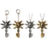 Residents Evils 8 Village Necklace for Men Six Winged Unborn Metal Pendant Necklace Key Ring Fans - Resident Evil Store