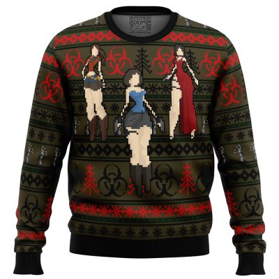 Ugly Christmas Sweater front 70 - Resident Evil Store