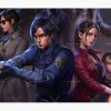 Let'S Get Out Of Raccoon City! - Leon S. Kennedy, Ada Wong & Claire Redfield - Re2 Tapestry Official Resident Evil Merch