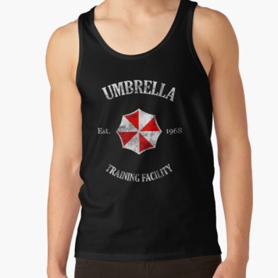 Umbrella Training Facility Vintage Resident Evil (For Dark Colors) Tank Top Official Resident Evil Merch