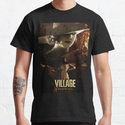 Re: Village - Tall Vampire Lady / Lady Dimitrescu T-Shirt Official Resident Evil Merch
