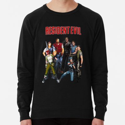 They Escaped Into The Mansion, Where They Thought It Was Safe, Yet... Sweatshirt Official Resident Evil Merch