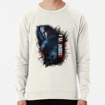 ssrcolightweight sweatshirtmensoatmeal heatherfrontsquare productx1000 bgf8f8f8 20 - Resident Evil Store