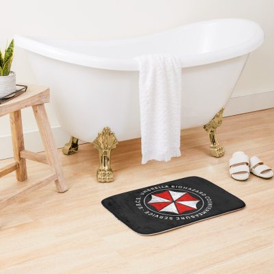 Umbrella Biohazard Countermeasure Service | Resident Evil 3 Bath Mat Official Resident Evil Merch