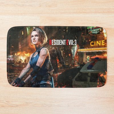 Jill Valentine Racoon Bath Mat Official Resident Evil Merch