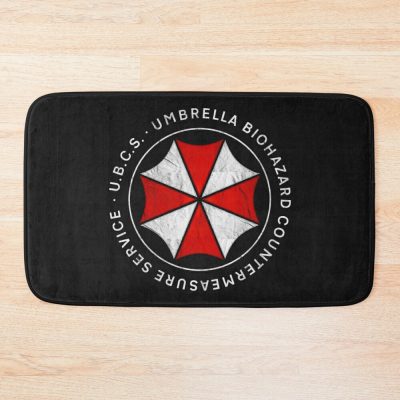 Umbrella Biohazard Countermeasure Service | Resident Evil 3 Bath Mat Official Resident Evil Merch