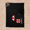 Umbrella Corporation Throw Blanket Official Resident Evil Merch