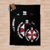 Umbrella Corporation Throw Blanket Official Resident Evil Merch