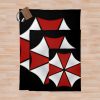 Umbrella Corporation Symbol Throw Blanket Official Resident Evil Merch