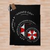 Umbrella Biohazard Countermeasure Service | Resident Evil 3 Throw Blanket Official Resident Evil Merch